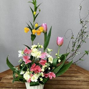 新春大人のためのアレンジメント教室