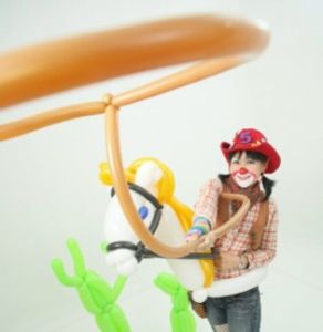 春まつり2026「クラウンpika」バルーンショー