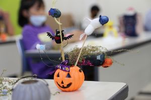 まゆ玉工作教室　ハロウィン