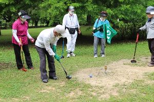 初めてのグラウンド・ゴルフ体験