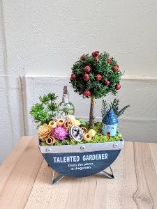 ドライフラワー教室「野バラの実がなる木の下で」