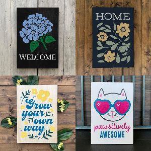 木製インテリアボードワークショップ「タイニーサインボード」（吉田店）