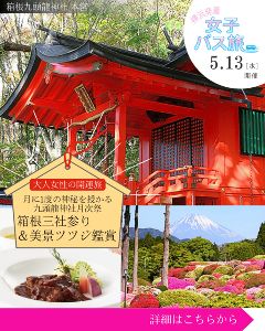 九頭龍神社月次祭　～箱根三社参り＆美景ツツジ鑑賞～