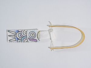 竹のカラクリおもちゃ「鯉の滝のぼり」を作ろう！