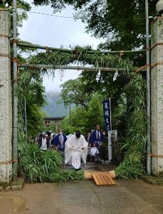兵主神社 夏越の大祓式