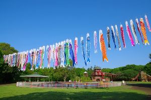ふなばしアンデルセン公園「泳げ！みんなのこいのぼり」