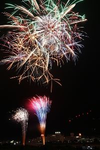 第95回　信州千曲市　千曲川納涼煙火大会