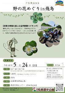 古都・飛鳥散歩「野の花めぐりin飛鳥」