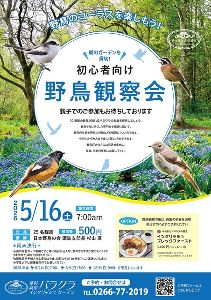 初心者向け野鳥観察会（5月）