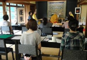 當麻曼荼羅 蓮華会(写仏会)