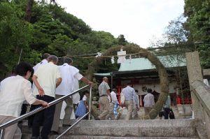 礒宮八幡神社 夏越祭