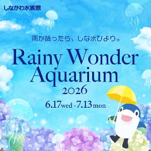 しながわ水族館『Rainy Wonder Aquarium 2026』