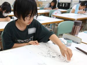 オリジナルキャラクターを描いてみよう！
