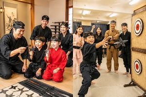夏季特別企画「薩摩忍者ミニ講習」「室内手裏剣術ミニ講習」2026