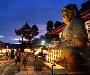 大龍寺　灯篭まつり