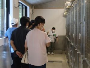 広島県動物愛護センター バックヤードツアー（9月）