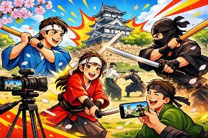 侍アクション体験！チャンバラ動画撮影ワークショップ（9月）