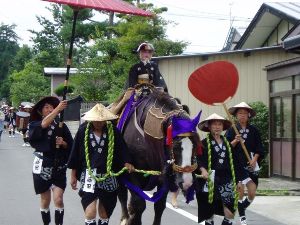 愛宕神社祭典大名行列