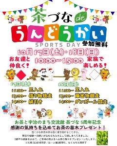 茶づなdeうんどうかい（10月）